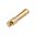Gold connector 4mm plug slotted with socket